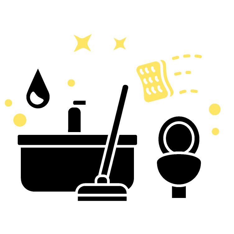 Sanitaire schoonmaak